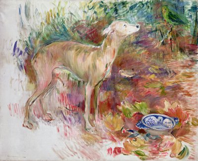 Laerte the Greyhound, 1894 by Berthe Morisot